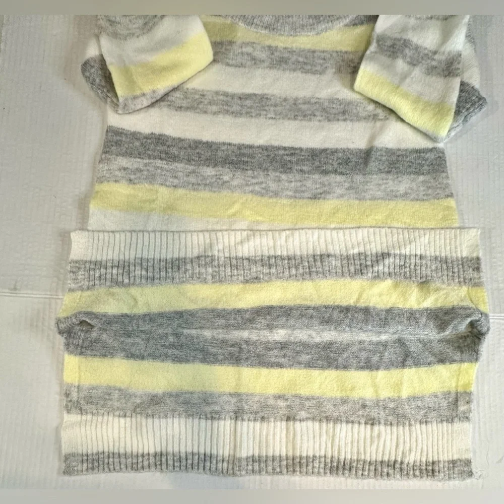 GAP Tunic Boat Neck Multicolored‎ Long Sleeve Lightweight Sweater Size XS New